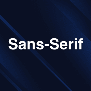 Sans-Serif - Typography in Graphic Design