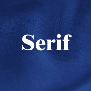 Serif - Typography in Graphic Design